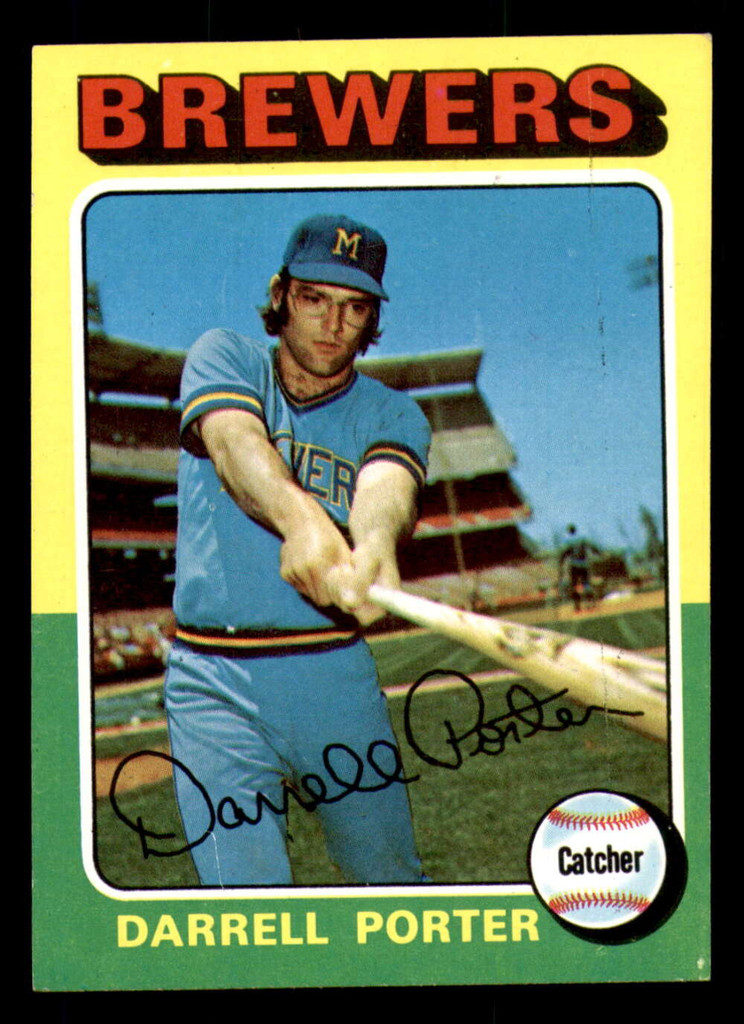 1975 Topps #52 Darrell Porter Ex-Mint  ID: 362399