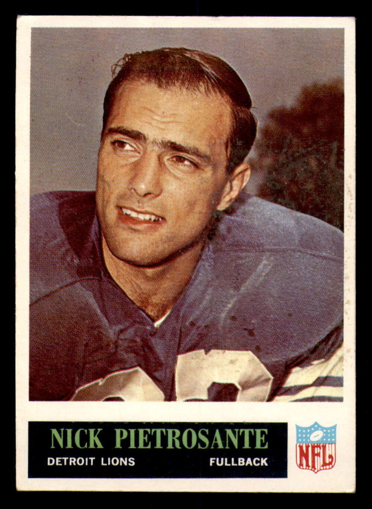 1965 Philadelphia #66 Nick Pietrosante Excellent+  ID: 362463