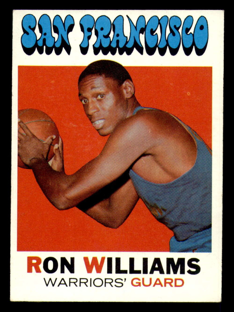 1971-72 Topps #38 Ron Williams Excellent+  ID: 363261