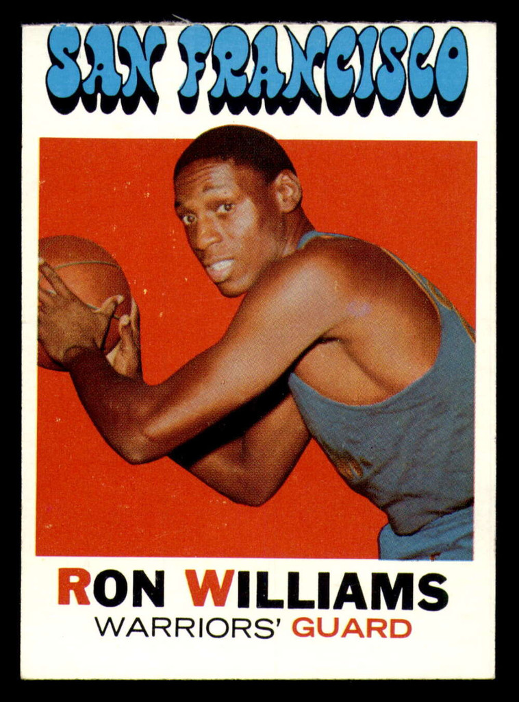 1971-72 Topps #38 Ron Williams Excellent+  ID: 363262