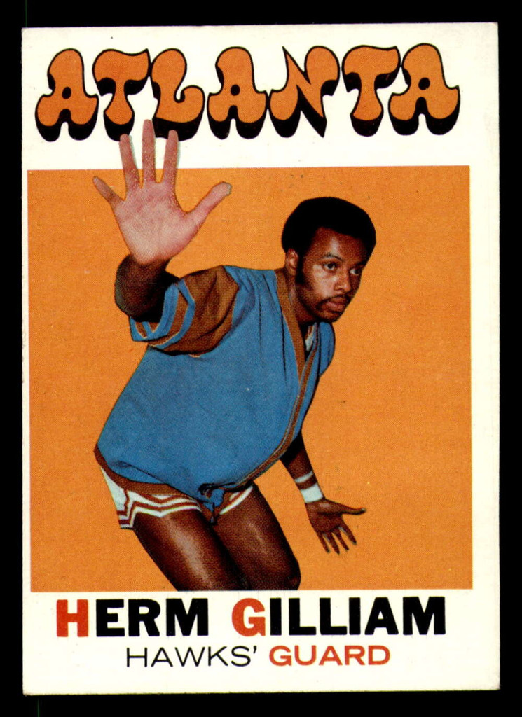 1971-72 Topps #123 Herm Gilliam DP Ex-Mint  ID: 363305