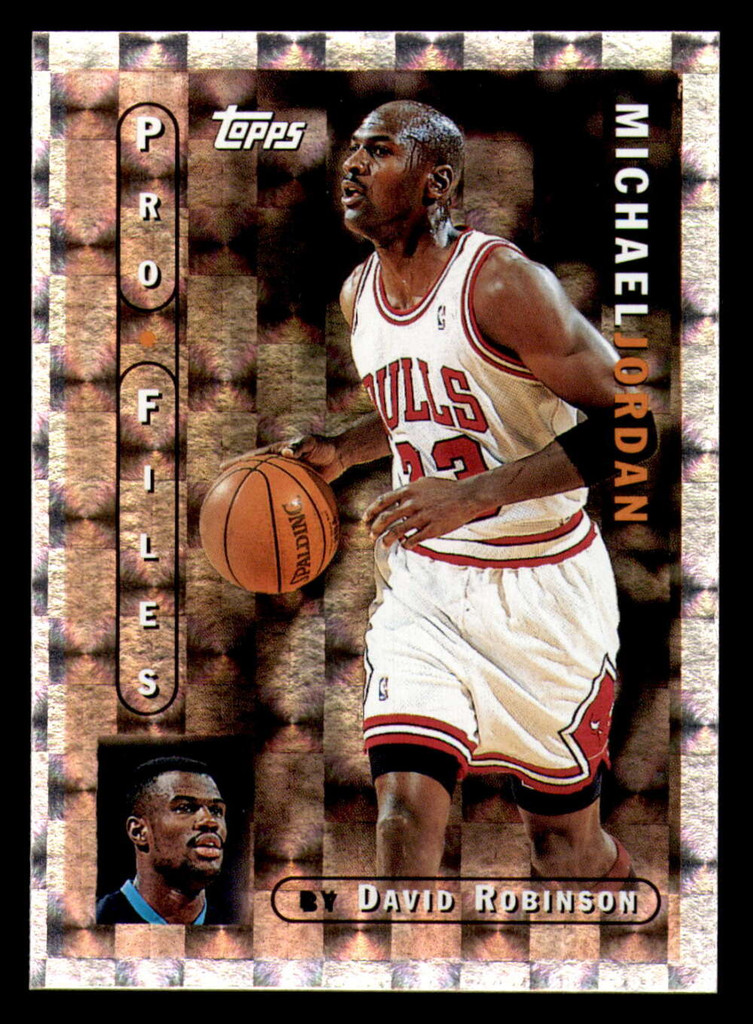 1996-97 Topps Pro Files PF3 Michael Jordan Chicago Bulls ID: 361334