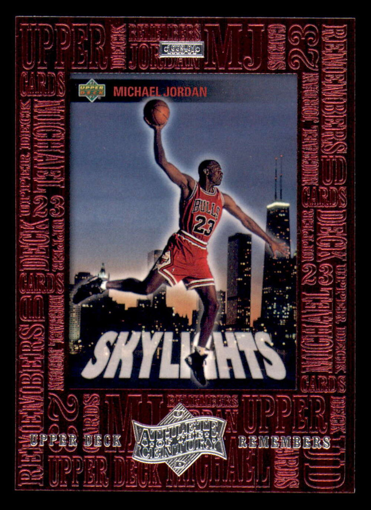 1999 Upper Deck Athlete of the Century #34 Michael Jordan Chicago Bulls ID: 361350