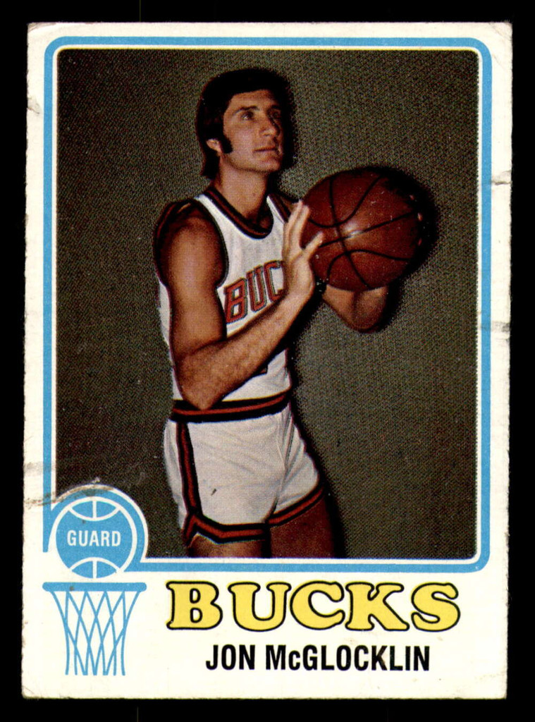 1973-74 Topps #123 Jon McGlocklin Very Good  ID: 363774