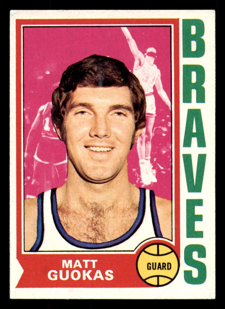 1974-75 Topps #117 Matt Guokas Excellent+  ID: 364132
