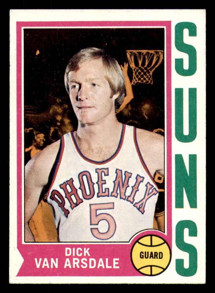 1974-75 Topps #160 Dick Van Arsdale Near Mint 