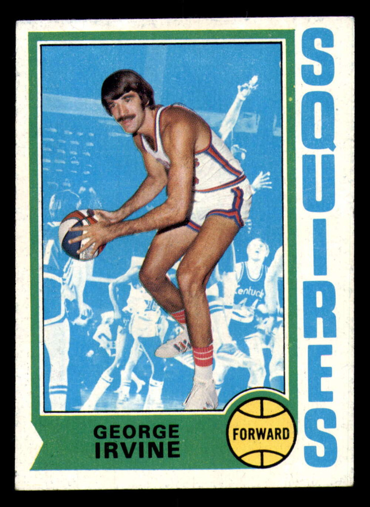 1974-75 Topps #233 George Irvine Ex-Mint  ID: 364313