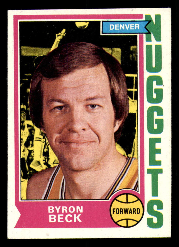 1974-75 Topps #264 Byron Beck Ex-Mint  ID: 364358