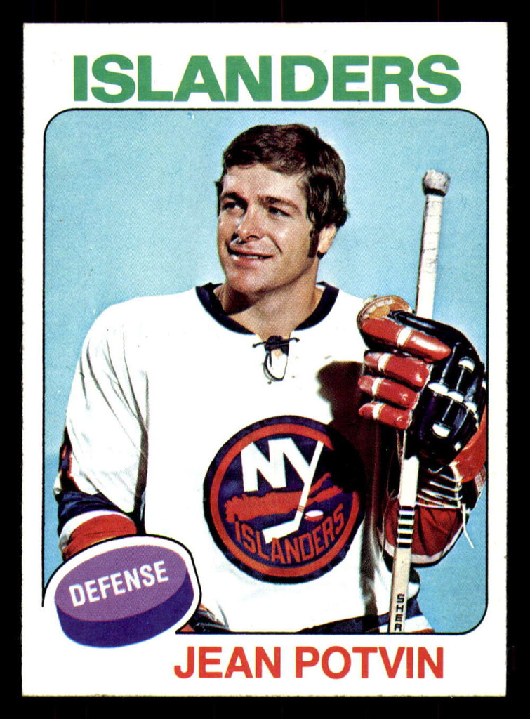 1975-76 Topps #36 Jean Potvin Near Mint+  ID: 365409