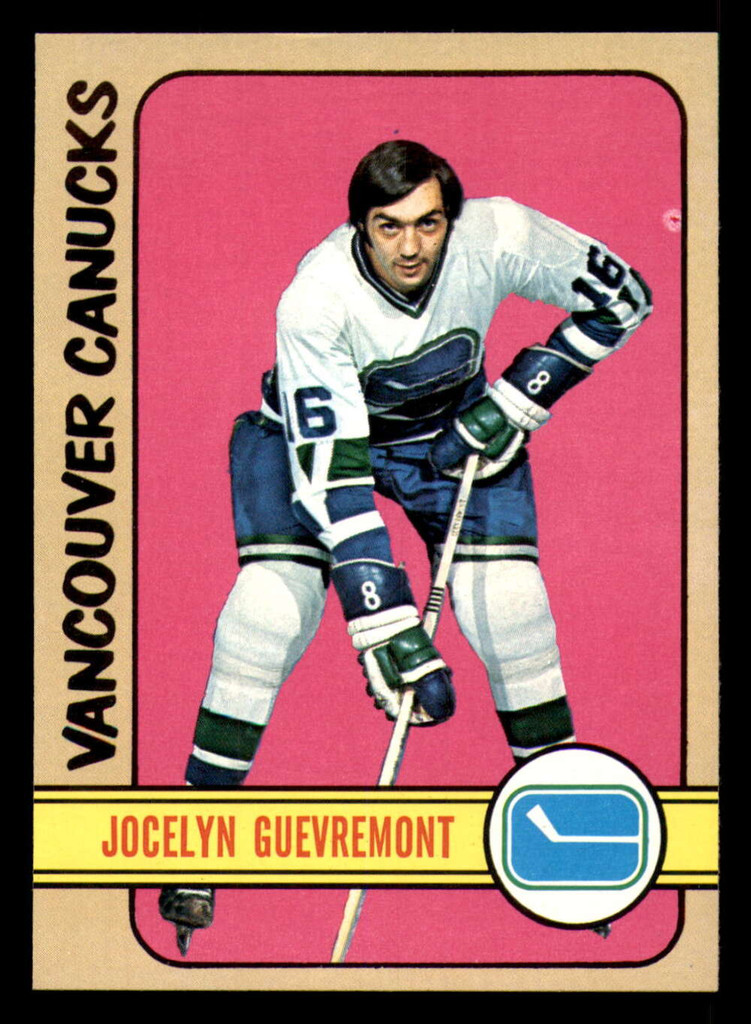 1972-73 Topps #75 Jocelyn Guevremont Near Mint+  ID: 365097