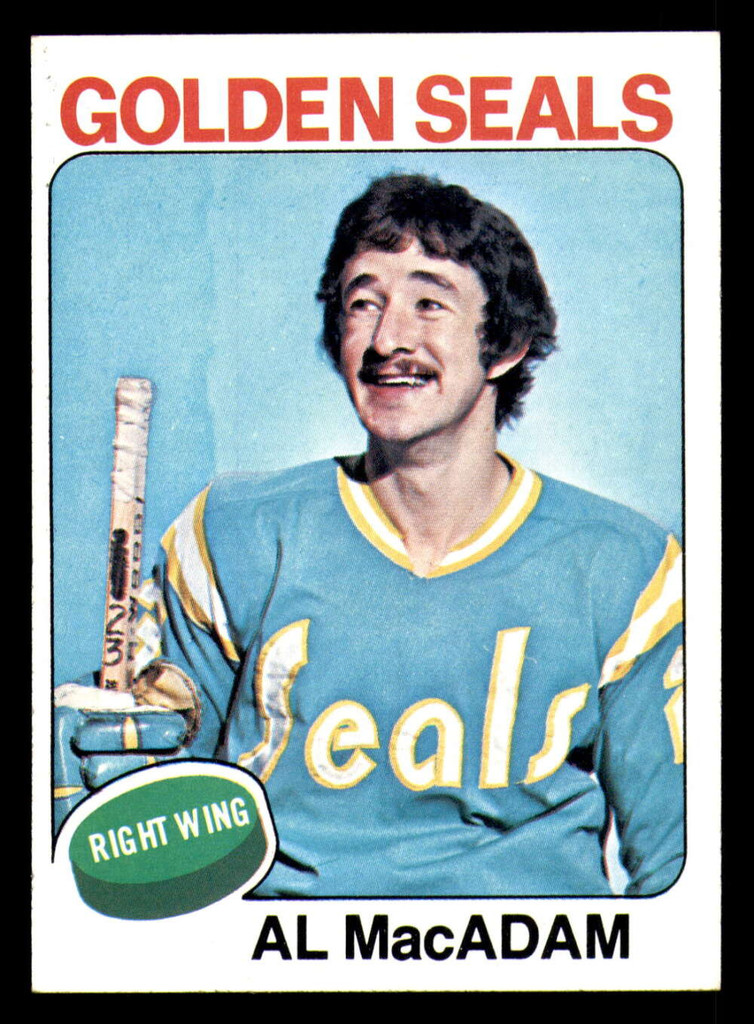 1975-76 Topps #253 Al MacAdam Near Mint  ID: 365929