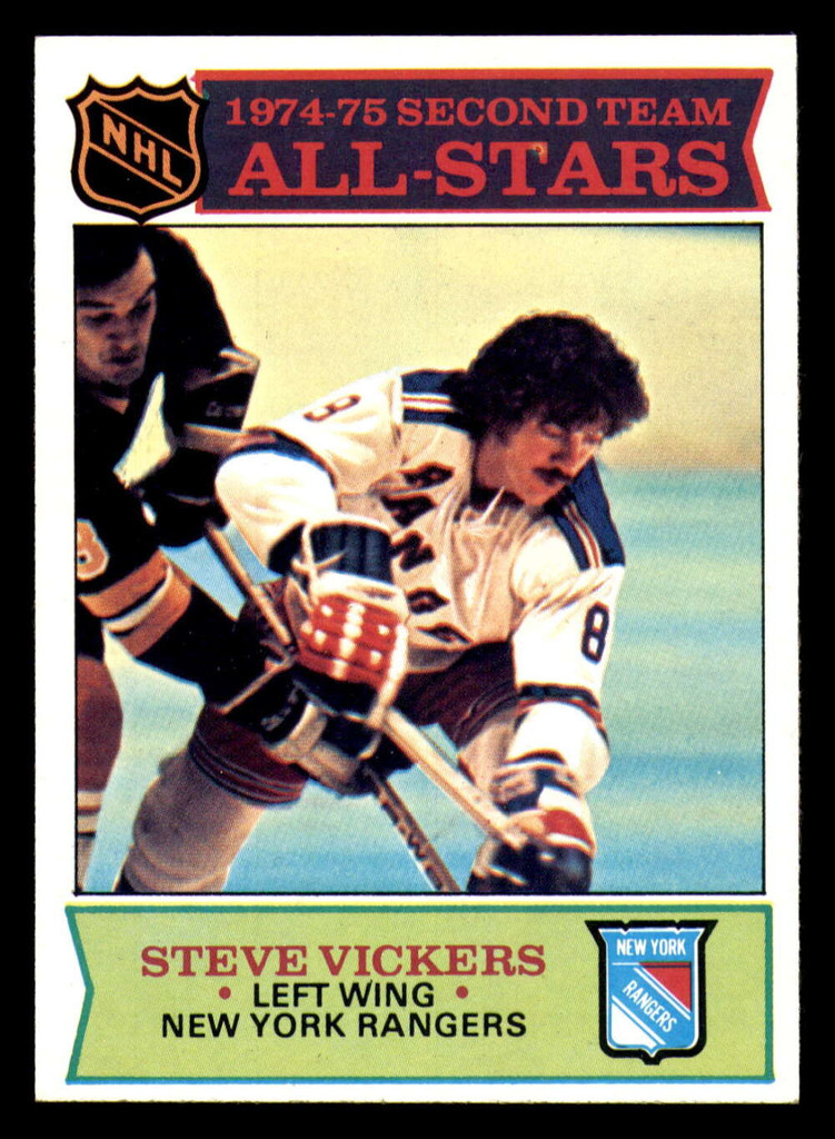 1975-76 Topps #295 Steve Vickers AS Near Mint+  ID: 366081