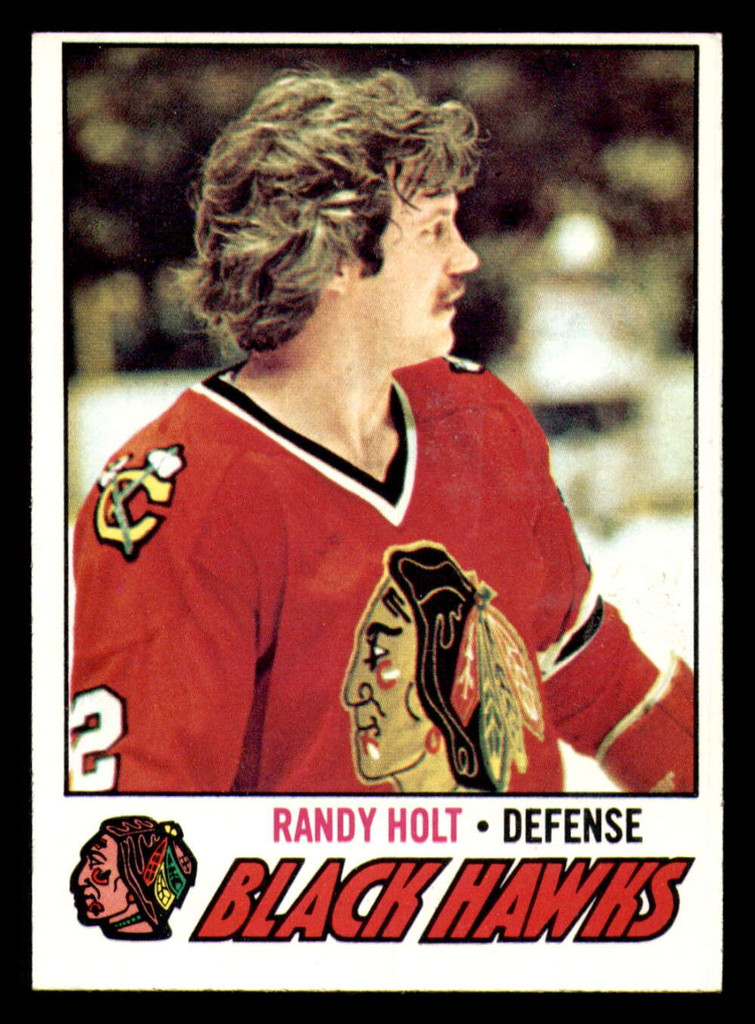 1977-78 Topps #34 Randy Holt Ex-Mint RC Rookie 