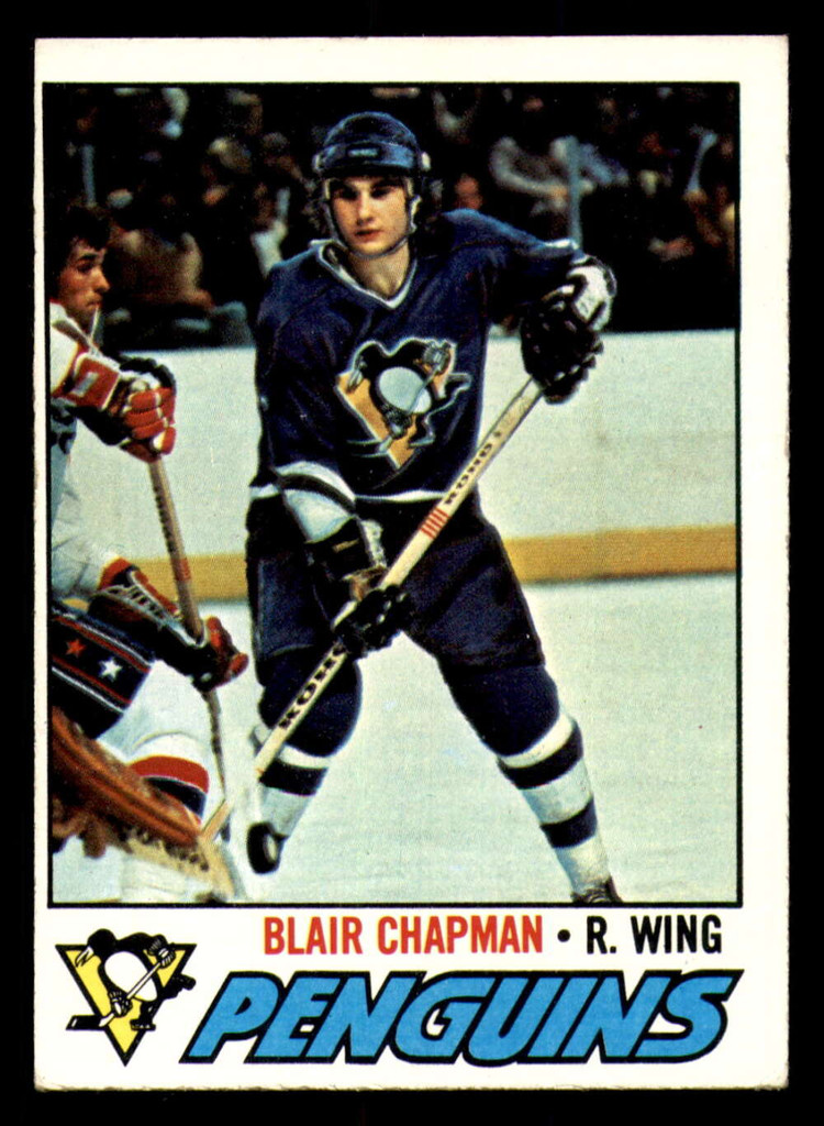 1977-78 Topps #174 Blair Chapman Excellent+ RC Rookie 