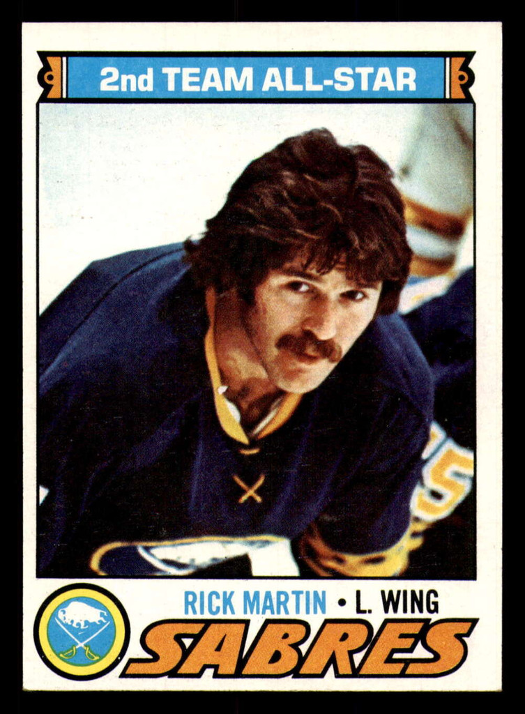 1977-78 Topps #180 Rick Martin AS Near Mint 