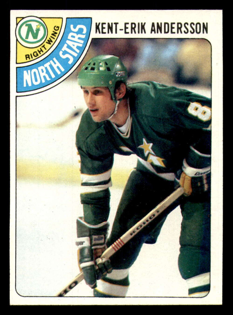 1978-79 Topps #17 Kent-Erik Andersson Near Mint+ RC Rookie  ID: 366317