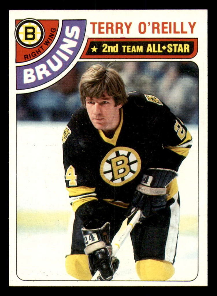 1978-79 Topps #40 Terry O'Reilly AS Near Mint+  ID: 366365