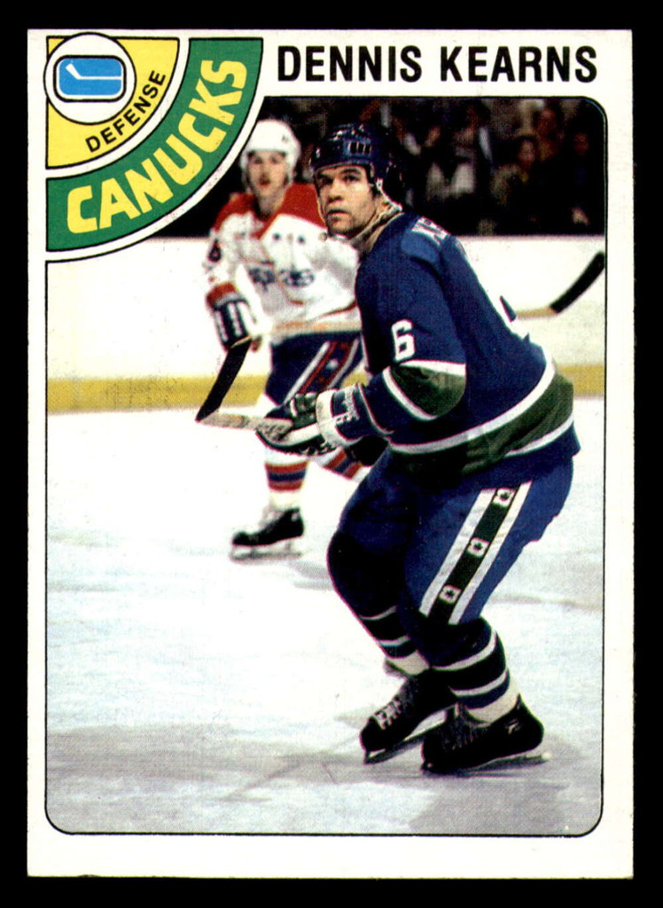 1978-79 Topps #191 Dennis Kearns Near Mint  ID: 366693