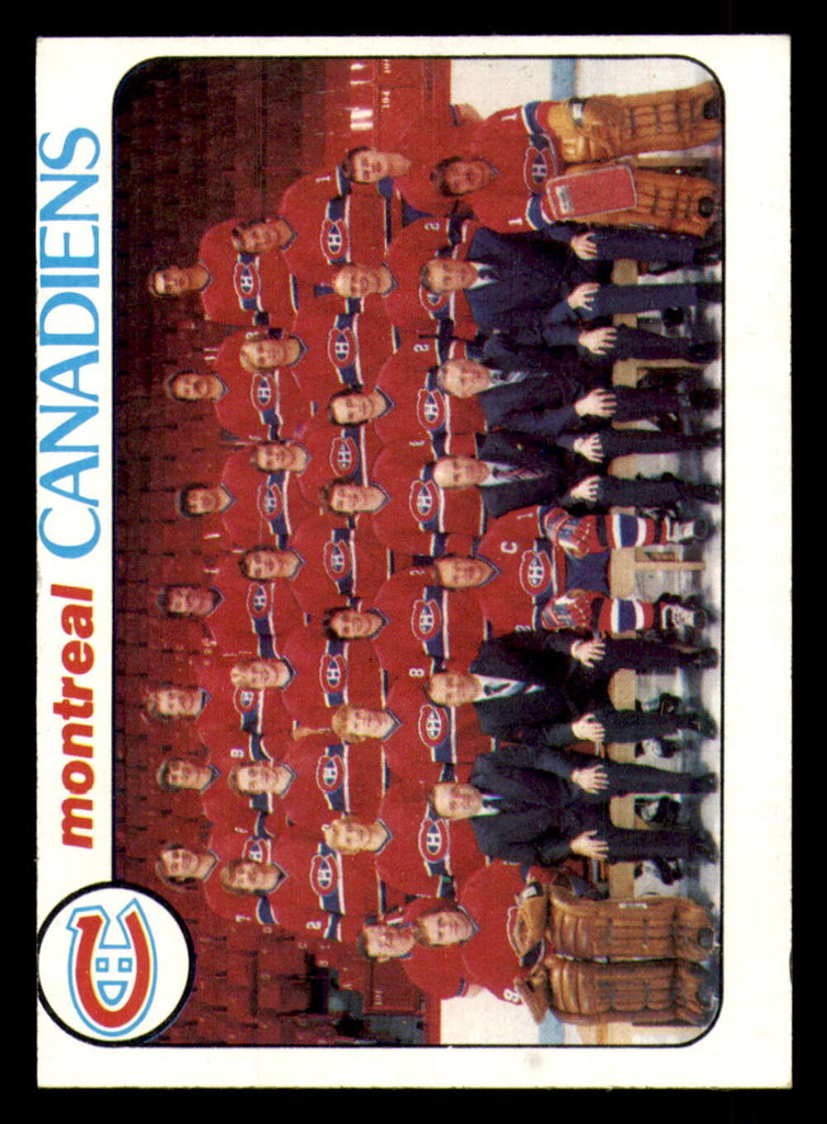 1978-79 Topps #200 Canadiens Team Near Mint  ID: 366709