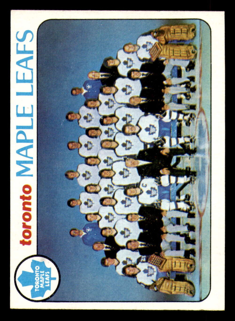 1978-79 Topps #206 Maple Leafs Team Near Mint 