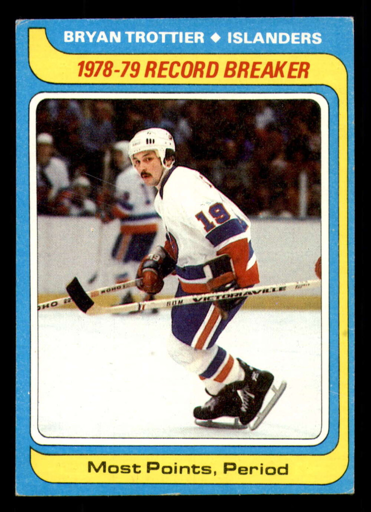 1979-80 Topps #165 Bryan Trottier RB Excellent+ 