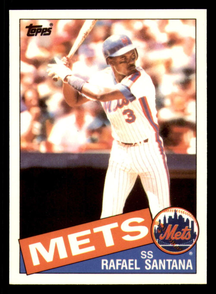 1985 Topps Tiffany #67 Rafael Santana NM-Mint 