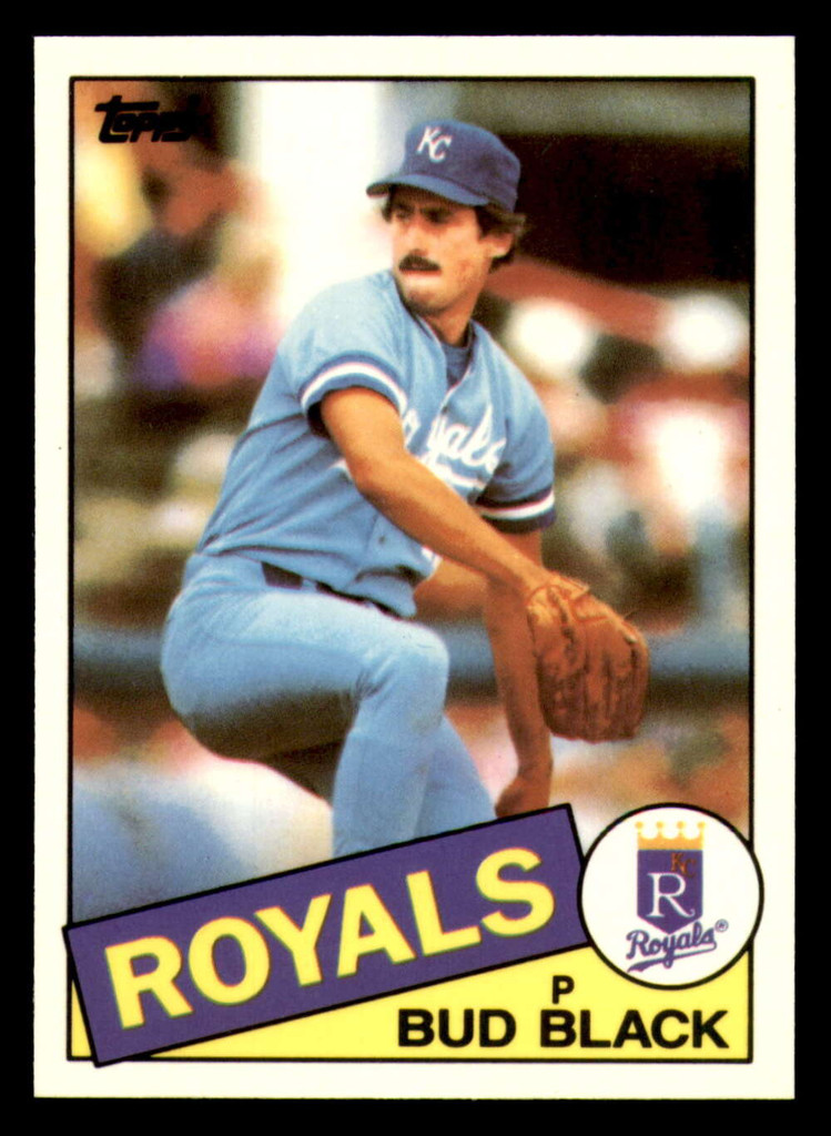 1985 Topps Tiffany #412 Bud Black NM-Mint 