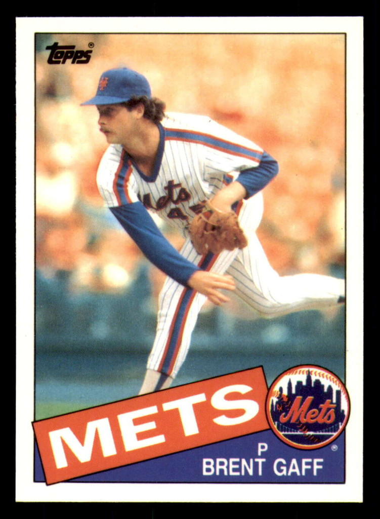 1985 Topps Tiffany #546 Brent Gaff NM-Mint 