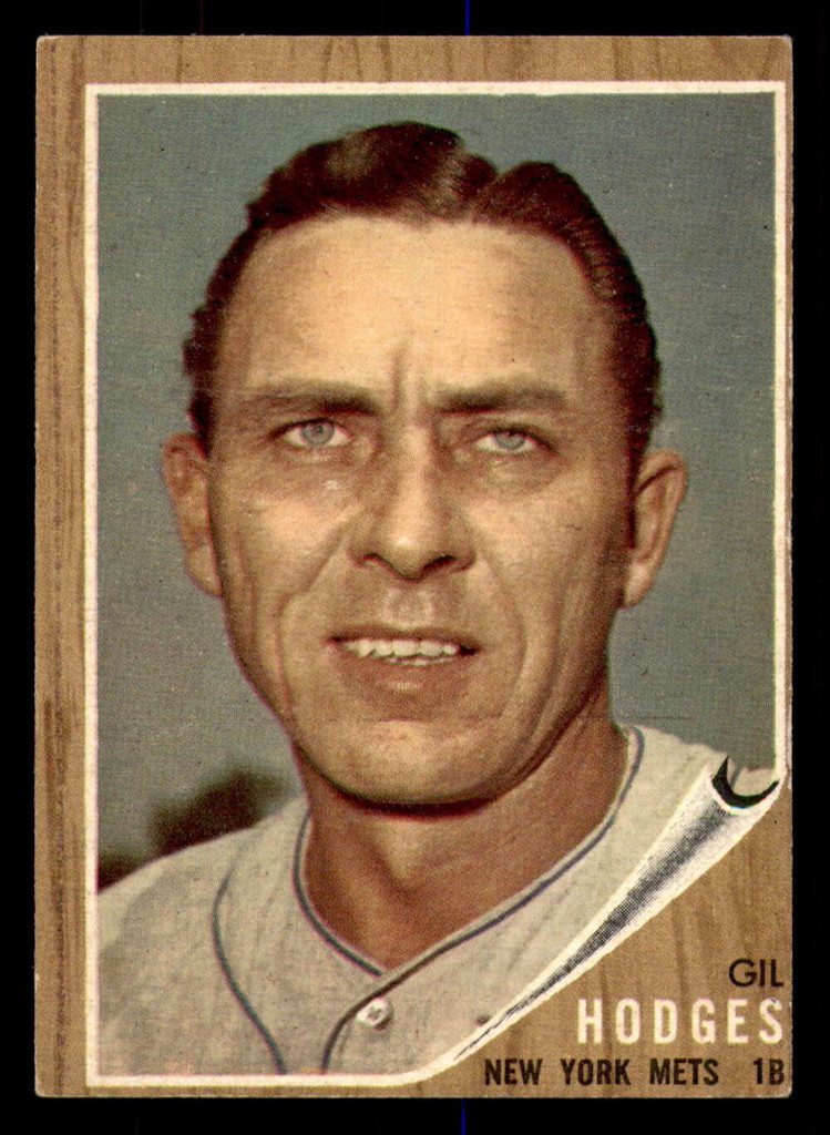 1962 Topps #85 Gil Hodges Excellent  ID: 368209