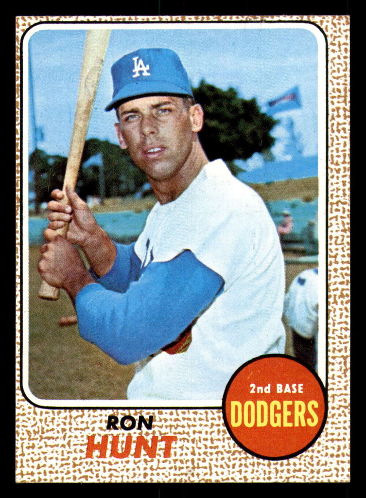 1968 Topps #15 Ron Hunt Ex-Mint 
