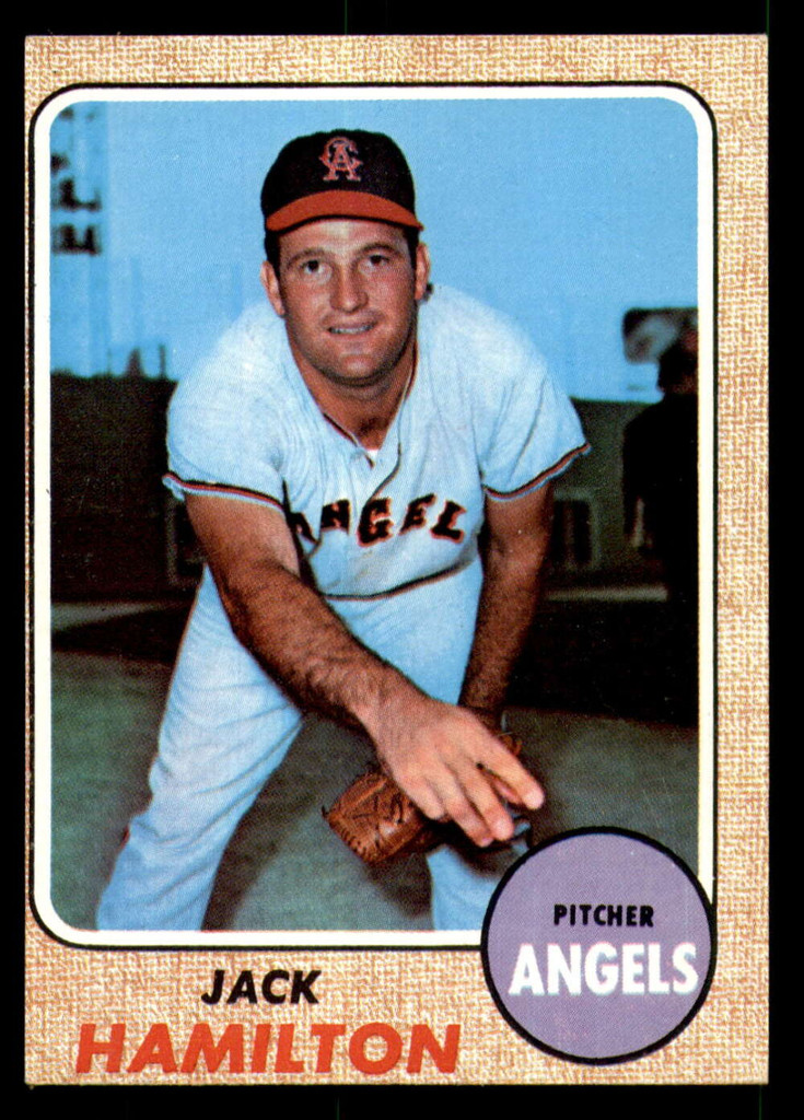 1968 Topps #193 Jack Hamilton Ex-Mint  ID: 368706