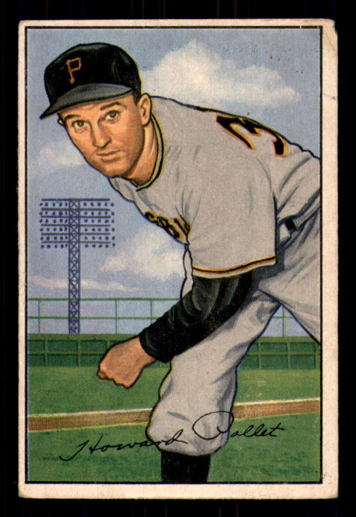 1952 Bowman #83 Howie Pollet Very Good  ID: 369106