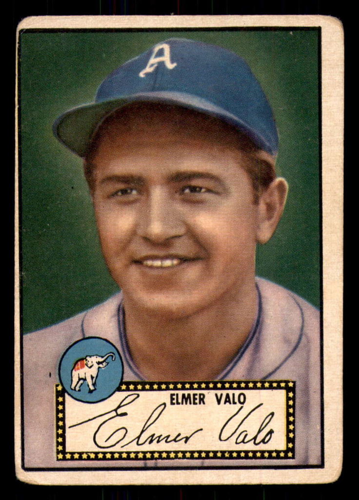 1952 Topps #34 Elmer Valo G-VG 