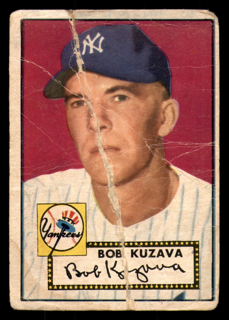 1952 Topps #85 Bob Kuzava Poor 