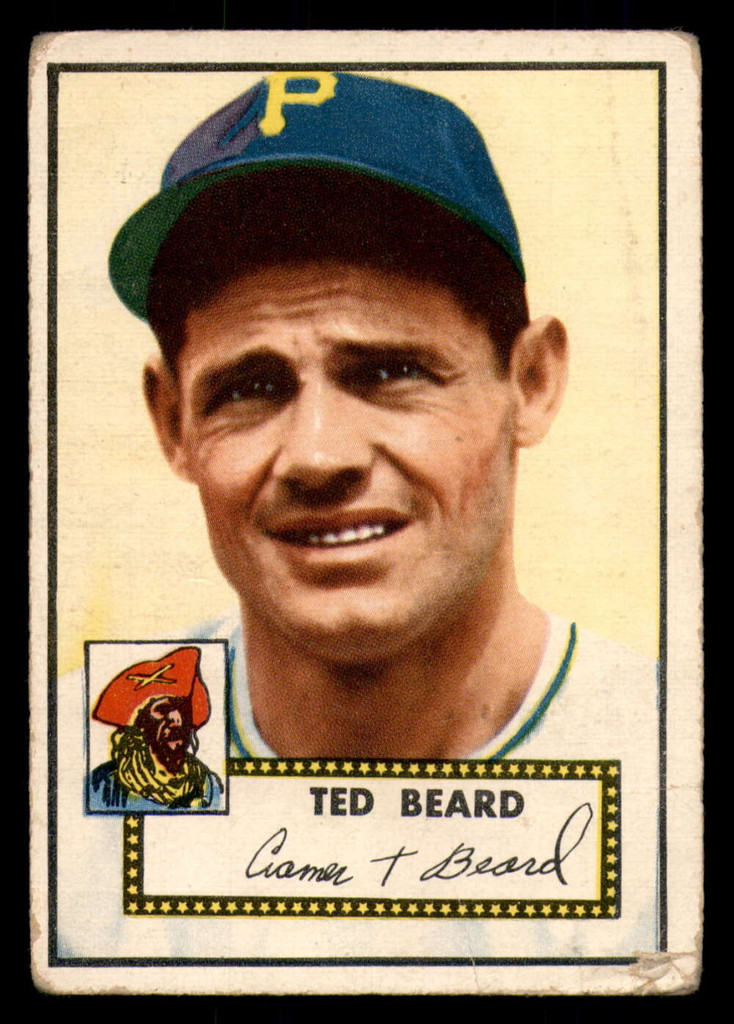 1952 Topps #150 Ted Beard Poor 