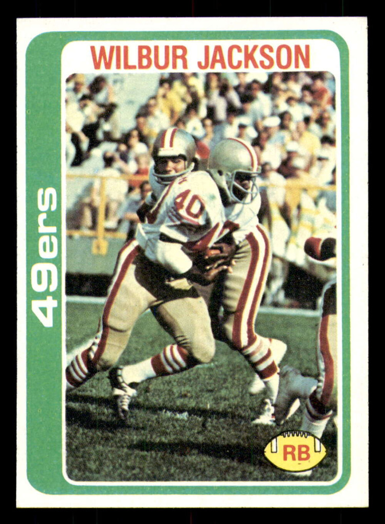 1978 Topps #38 Wilbur Jackson Near Mint 