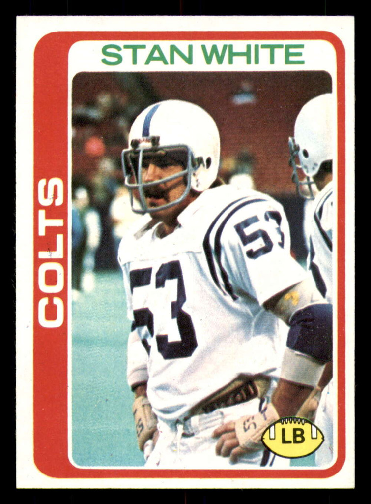 1978 Topps #49 Stan White Near Mint 