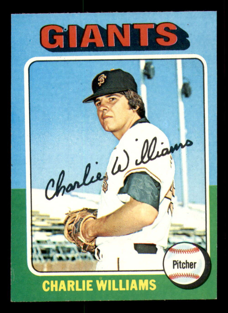 1975 Topps Mini #449 Charlie Williams Near Mint 