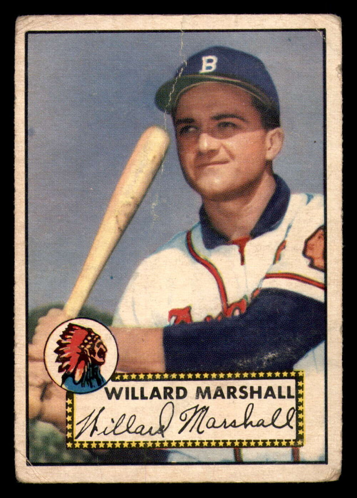 1952 Topps #96 Willard Marshall Good 