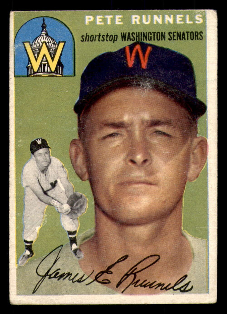 1954 Topps #6 Pete Runnels Good  ID: 371476