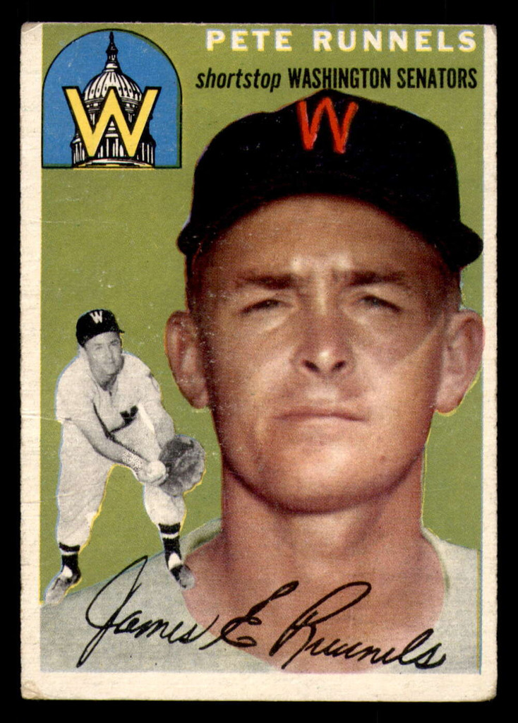 1954 Topps #6 Pete Runnels Good  ID: 371478