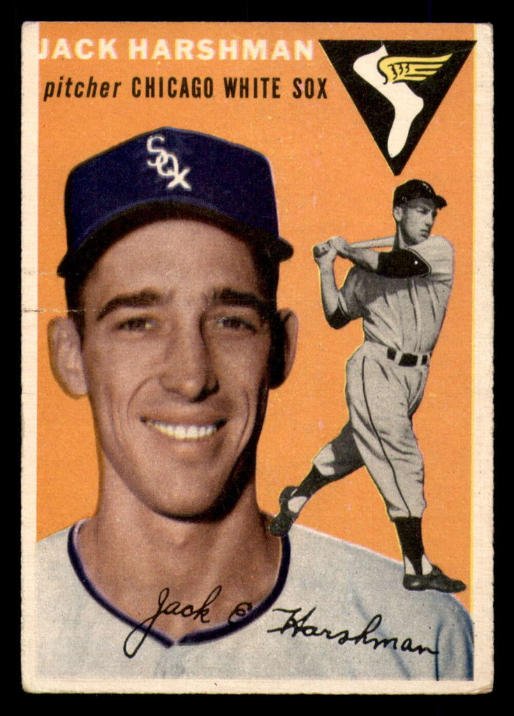 1954 Topps #173 Jack Harshman G-VG RC Rookie 