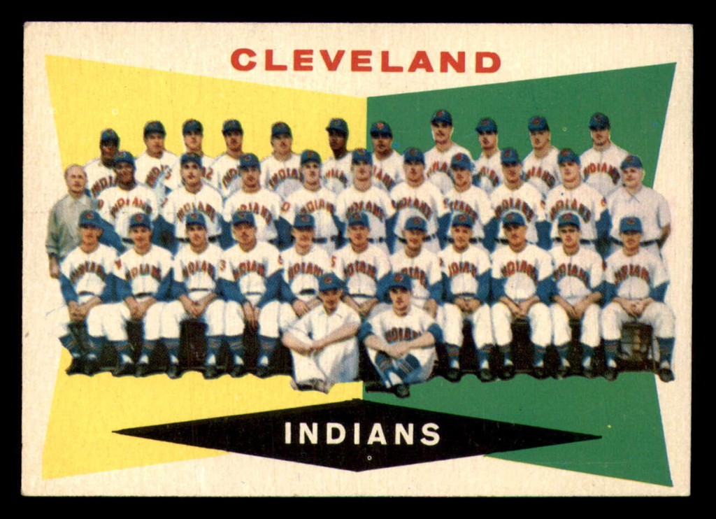 1960 Topps #174 Indians Team Checklist 89-176 Ex-Mint  ID: 371817