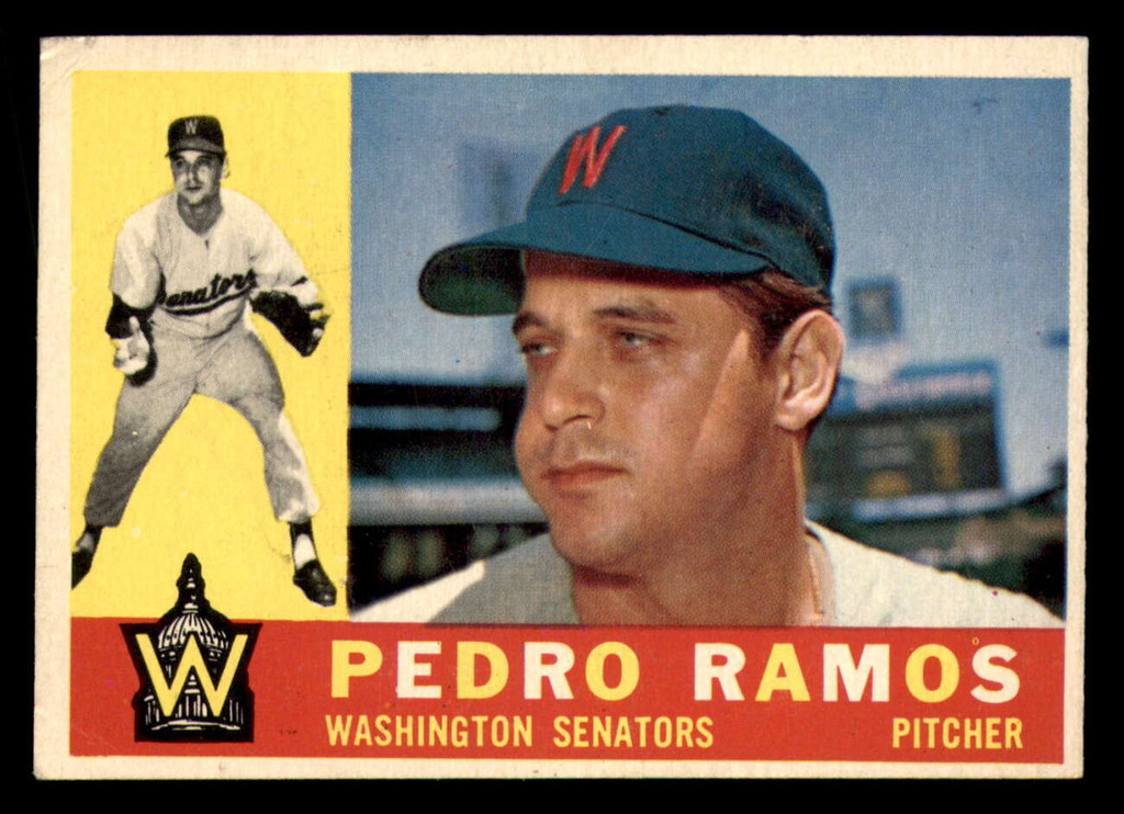 1960 Topps #175 Pedro Ramos Very Good  ID: 371818