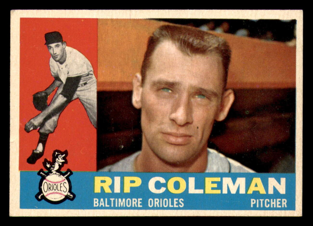 1960 Topps #179 Rip Coleman Excellent+  ID: 371822