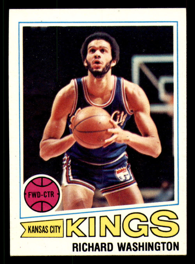 1977-78 Topps #78 Richard Washington Near Mint RC Rookie  ID: 372125