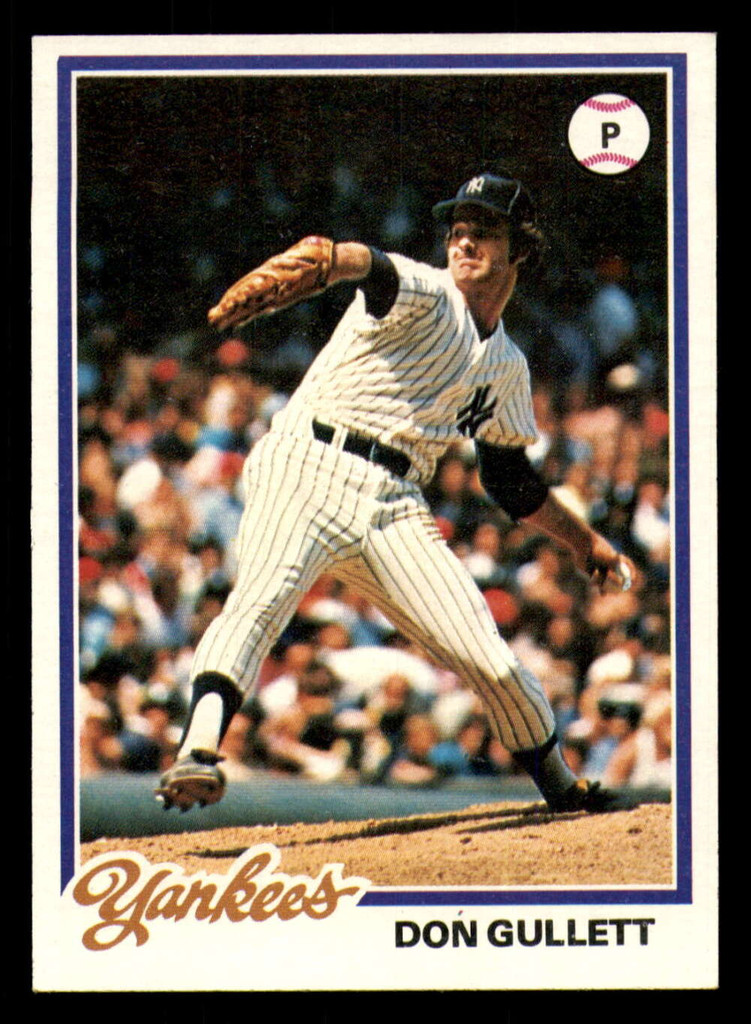 1978 Topps #225 Don Gullett DP Near Mint 