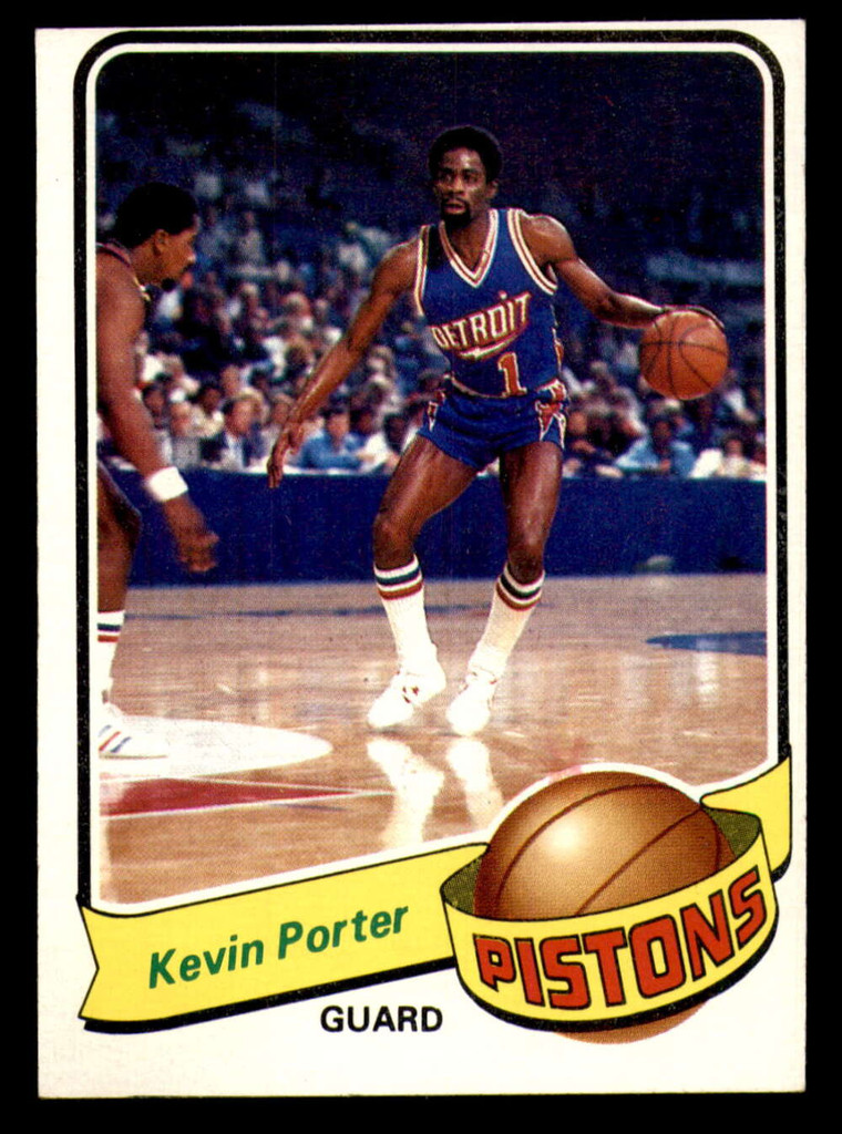 1979-80 Topps #13 Kevin Porter Miscut Pistons ID:373450