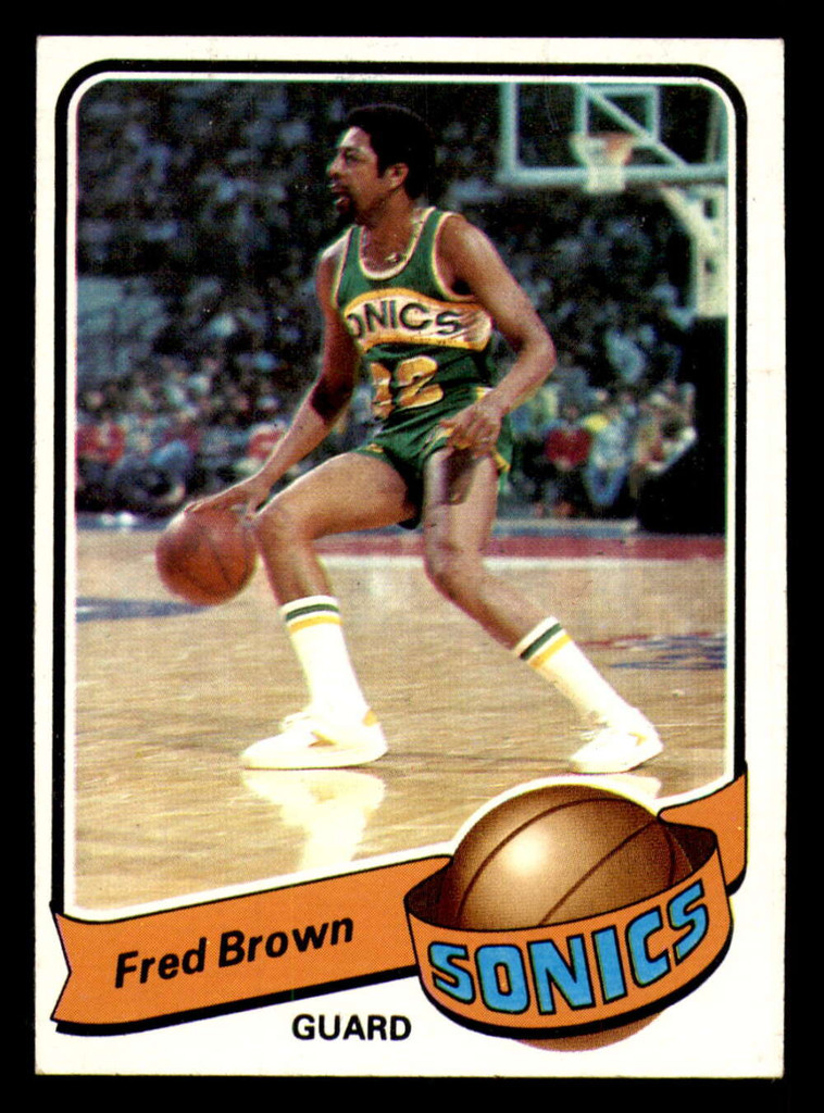 1979-80 Topps #46 Fred Brown Near Mint  ID: 373519