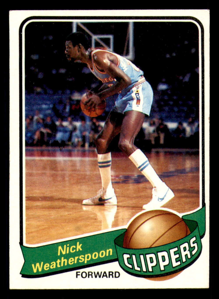 1979-80 Topps #61 Nick Weatherspoon Ex-Mint 